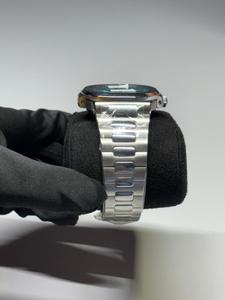 Best Quality Luxury Dual Display Stainless Steel Watch with Moissanite Diamond Case Quartz Movement Ready Stock Gift for Men - Product Image 3