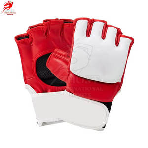 Gants de MMA en cuir de qualité supérieure pour entraînement de boxe professionnel avec doublure intérieure souple - Product Image 5