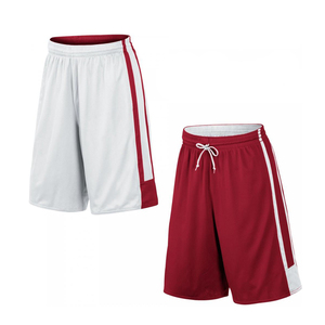 Pantalones Cortos Bermuda Deportivos de Secado Rápido para Hombre, Blancos con Franja Lateral Roja, Tallas Grandes, Cintura Elástica, Talle Medio, Tejido Vaquero - Product Image 6