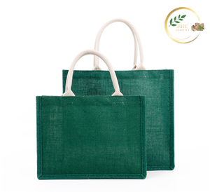 Handmade Green Fiber Jute Tote <b>Bag</b> Eco Friendly Natural Fiber Carry <b>Bag</b> for Shopping and Daily Activities - Product Image 2