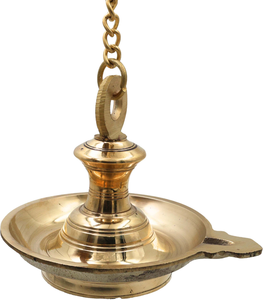 Lámpara Colgante de Latón Bhunes Thooku, Lámpara Decorativa de Aceite con Cadena para Colgar, para Puja, Templo, Sala de Oración, Decoración del Hogar y Festividades - Product Image 5