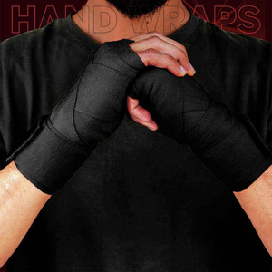 Bandages de boxe professionnels ZOTO, bandages élastiques pour les poignets, pour l'entraînement en salle, équipement de sécurité pour la lutte, vente en gros - Product Image 6