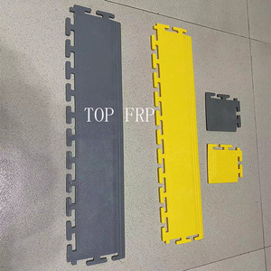 Dalles de sol en PVC vinyle durables pour garage, dalles de sol en plastique portables pour parking - Product Image 2
