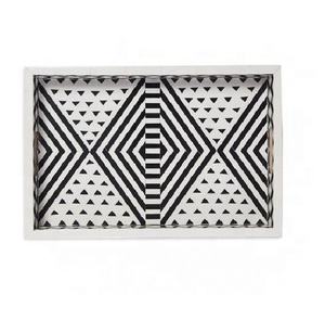 Plateau de service de rangement personnalisé en résine de luxe de haute qualité, fait à la main, modèle personnalisé, meilleure qualité, hôtels, décoration de la maison, cadeau de mariage, cadeau de vacances - Product Image 6