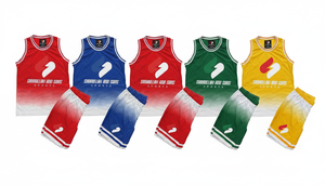 Tenue de basketball personnalisée pour hommes – Ensemble maillot et short légers, anti-humidité, pour l'entraînement – Vente en gros - Product Image 5