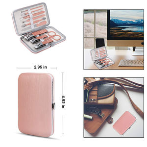 Portable Nail Grooming Kit Professional Manicure Set Luxury Nail Tools Set Manicure Pedicure Kit With <b>Case</b> Compact Nail Care Kit - Product Image 6