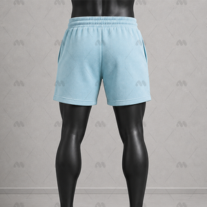 Custom Mens <b>Sweat</b> <b>Shorts</b> Cotton Fleece <b>Shorts</b> Drawstring Casual Streetwear <b>Shorts</b> OEM ODM Manufacturer - Product Image 6
