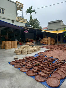 Jarrón Bohemio de Mimbre Natural Tejido a Mano de Alta Calidad, Jarrón Decorativo de Mimbre, Tamaño Personalizado para Interiores Elegantes de Estilo Rústico - Product Image 5