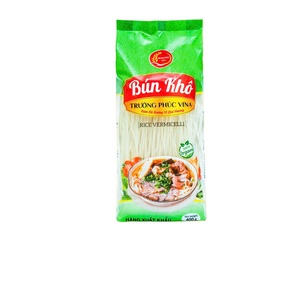 Nouilles de riz séchées de qualité supérieure 400gr 85% riz 15% eau propre Vietnam Aliments secs Vermicelles Durée de conservation 12 mois OEM/ODM Vente en gros - Product Image 1