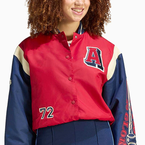 Chaqueta Clásica Varsity para Mujer, Estilo Universitario, Chaqueta Bomber de Béisbol, Ropa Casual de Calle, Prenda Exterior de Moda, Calidad Premium - Product Image 1