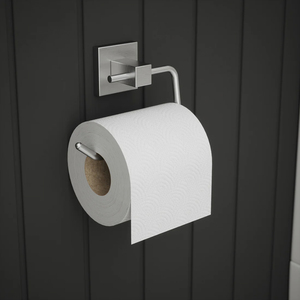 Porte-papier toilette carré en acier inoxydable de qualité supérieure, finition nickel brossé moderne, support mural pour rouleau de papier toilette pour hôtel - Product Image 1