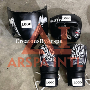 Último Diseño 2026: Set de Boxeo Profesional Ganador, Hecho a Medida, de Cuero Genuino para Competición y Sparring - Product Image 1