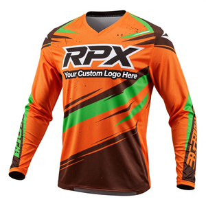 Jersey de Motocross de Manga Larga de Alta Calidad, Personalizado con Impresión, Tallas Grandes Disponibles, Superventas - Product Image 2