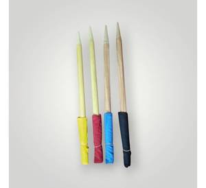 6 Player Wooden <b>Croquet</b> Set with Carry Bag Outdoor Lawn Garden Family Game Premium Mallets Colored <b>Balls</b> Wickets & Stakes - Product Image 3