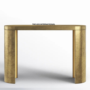 Entryway Villa Luxury Living Room <b>Narrow</b> Modern Minimalist Stainless Steel Stone-Top Multi-functional <b>Console</b> <b>Table</b> - Product Image 3