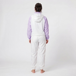 Ensemble survêtement coupe-vent zippé oversize, vente en gros, vêtements de sport décontractés - Product Image 2