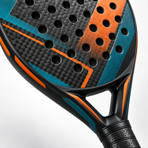 Raquette de padel professionnelle en fibre de carbone avec noyau en mousse EVA, légère, antidérapante, haute performance, 3K 12K 18K, OEM ODM personnalisée - Product Image 5