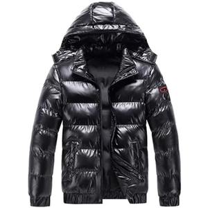 Chaqueta Casual Ligera y Cálida al por Mayor, Chaqueta de Invierno Personalizada con Relleno de Plumón, Parka Cortavientos para Hombre, Talla Grande - Product Image 2