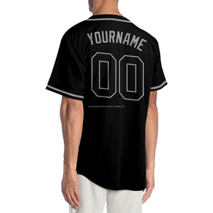 Haute qualité personnalisé imprimé Baseball Jersey ensembles respirant évacuation de l'humidité vêtements de sport OEM Services prix usine 100% - Product Image 6