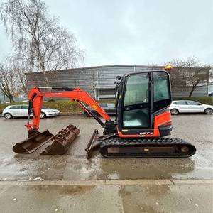 Mini-excavatrice sur chenilles Kubota U27-4, moment de charge élevé, capacité de la benne de 0,12 m³, capacité de levage de 1000 kg, testée et inspectée, garantie de 2 ans - Product Image 2