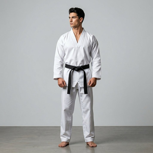 Uniforme de Taekwondo con Tela Ligera y Transpirable para Entrenamiento de Artes Marciales, Competencia y Práctica Diaria - Product Image 2