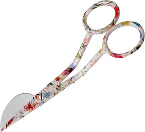 Professional Duckbill <b>Cuticle</b> <b>Scissors</b> Stainless Steel Blunt Tip Right-Handed Steel Handle Manicure Pedicure Nail Care Beauty - Product Image 4
