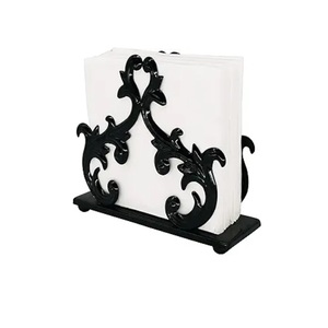 Portarrollos de Papel Metálico Negro Mate con Diseño Bosque, Soporte de Papel Metálico Negro para Decoración de Encimeras de Baño y Hogar - Product Image 3