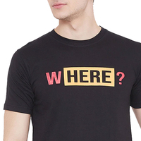 T-shirt homme en coton 100% personnalisé, impression sérigraphique, manches courtes, coupe classique, col rond, vêtements décontractés, Jazo Industries, 220g, vente en gros OEM.