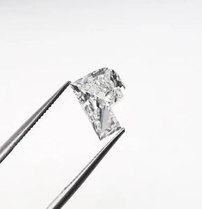 2.00 Carat <b>Alphabet</b> P Cut VVS Clarity White DEF Color Loose Lab Grown CVD Diamonds Letter Diamond For Custom Shape Pendant - Product Image 3