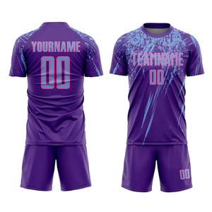 Uniformes de fútbol sublimados más vendidos para adultos, 100% poliéster, ropa deportiva, conjuntos de uniformes de fútbol con servicio OEM - Product Image 1