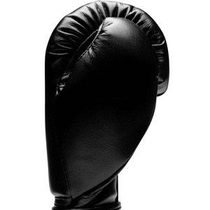 ราคาขายส่ง RTS คุณภาพสูง ถุงมือชกมวย Fly Super Lace สีดำ สำหรับฝึกซ้อม ทำจากหนังวัวแท้ รุ่น Fly Boxing Gloves AS-BG-5092 - Product Image 5