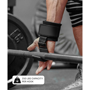 Sangles en néoprène de haute qualité avec crochets en métal robuste pour l'entraînement en salle de sport et la musculation - Product Image 2