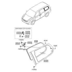 Carnival New Other <b>Car</b> & Truck Parts & <b>Accessories</b> 878714D000 - Product Image 2