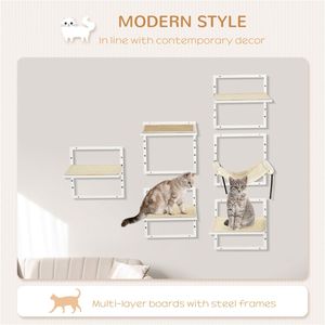 Modernas Casas para Gatos de Interior para Sala de Estar, Dormitorio y Oficina - Muebles Duraderos para Mascotas - Product Image 4