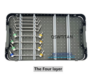 Juego de Instrumentos Quirúrgicos Ortopédicos Veterinarios Mini LC-DCP de Acero Inoxidable Manual de 1.5/2.0/2.4/2.7/3.5mm para Placas Óseas de Animales - Product Image 2
