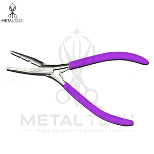 Pinzas Profesionales de Acero Inoxidable para Extensiones de Cabello, Reutilizables, para Instalación y Remoción, Equipo de Salón de Belleza - Product Image 6