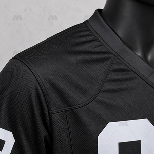 Camiseta de Fútbol Americano Transpirable 100% Poliéster con Impresión por Transferencia de Calor, Personalizable con Nombre, Número y Logotipo para Adultos, Venta al Por Mayor - Product Image 5