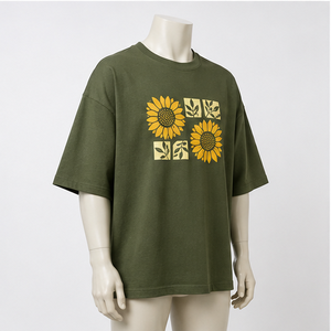Modern Oversized Digital Printing 100% Cotton Knitted Quick Dry Tee Custom Artwork <b>Men</b> TSA-SPT-0043 - Product Image 4