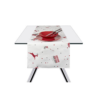 Runner da Tavola Excelsa Buon Natale in Cotone 140x45 Cm Multicolore - Product Image 3