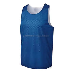 เสื้อบาสเก็ตบอลคลาสสิกแบบกำหนดเองสำหรับผู้ชาย เสื้อกีฬาทุกประเภท ระบายเหงื่อได้ดี เสื้อกล้ามแบบกลับด้านได้ เสื้อบาสเก็ตบอล - Product Image 2