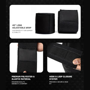 Attelles de soutien sportives en néoprène à faible MOQ pour genoux et coudes, manchon de coude réglable, durable et respirant pour la musculation en salle de sport - Product Image 6