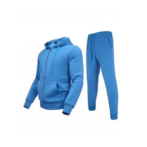 Chándal Deportivo para Hombre, Negro, Holgado, de Forro Polar Térmico, Talla Grande, Estilo Moderno, Duradero, Ideal para Gimnasio, Correr, Relajado, FORTLEO IND - Product Image 1