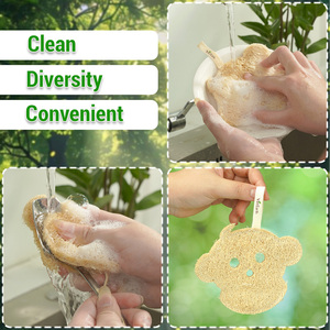 Wholesale Exfoliating Body Natural Loofah <b>Sponges</b> for Bath use <b>bathroom</b> and kitchen from Vietnam - Product Image 5
