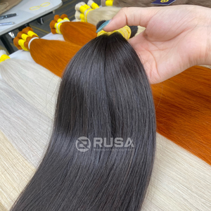 ผมต่อเวียดนามแท้แบบเป็นมัด ขายส่ง คุณภาพสูง เรียงเกล็ดผม สีดำธรรมชาติ - Product Image 1
