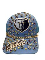 Casquette de baseball chic brodée de strass faite à la main, personnalisable, tendance, à 5 panneaux avec designs snapback sur mesure
