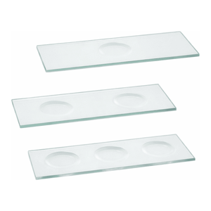 Portaobjetos de Vidrio Heinz Herenz de Grado Industrial, 1-3 Orificios, 76 x 26 mm, Métrico, para Microscopia - Product Image 3