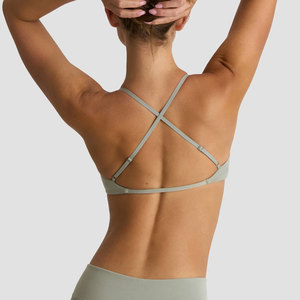 Sujetador deportivo sin espalda para mujer, diseño personalizado con tiras, para yoga, fitness, uso casual al aire libre y running. - Product Image 5