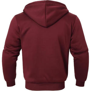 Sudadera con Capucha de Forro Polar Sólido 100% Algodón para Hombre, Diseño Casual de Invierno con Bolsillos, MOQ Bajo de 2 Piezas, Colores Personalizados, Servicio OEM de Alta Calidad - Product Image 2