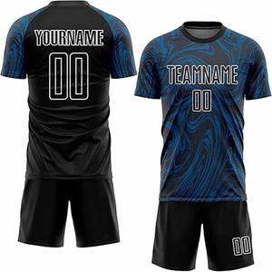 Maillots de football pour hommes, maillots de foot à manches courtes, uniformes de football, shorts de foot, tenues d'entraînement de football, téléchargés par Dress Sports - Product Image 1