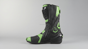 Botas Largas para Motocicleta, Calzado de Protección con Agarre Fuerte para Aventuras al Aire Libre - Product Image 3